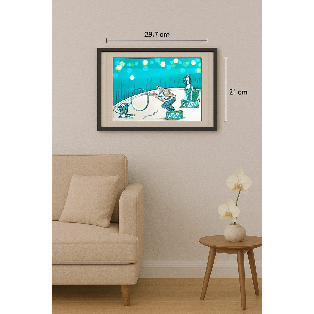 Chenzov Lev 29x21cm Original Cartoon BOD00368