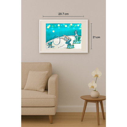 Chenzov Lev 29x21cm Original Cartoon BOD00368