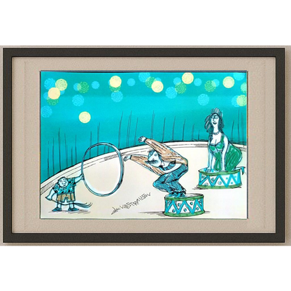 Chenzov Lev 29x21cm Original Cartoon BOD00368