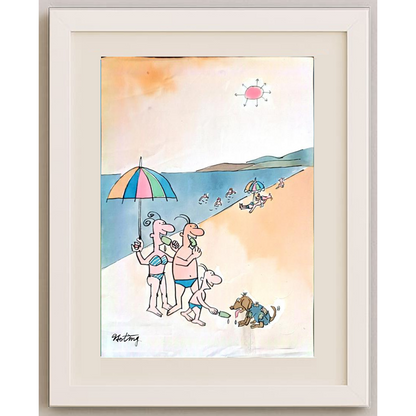 Ye Ting 29x21cm Original Cartoon BOD00382