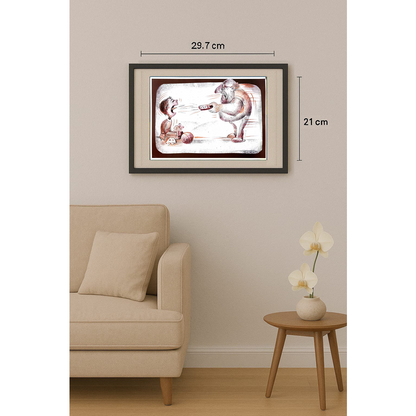 Wolfgang Schlegel 29x21cm Original Cartoon BOD00389