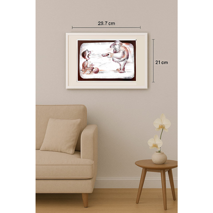 Wolfgang Schlegel 29x21cm Original Cartoon BOD00389