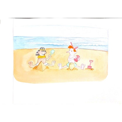 Dieter Bevers 29x21cm Orijinal Karikatür BOD00404