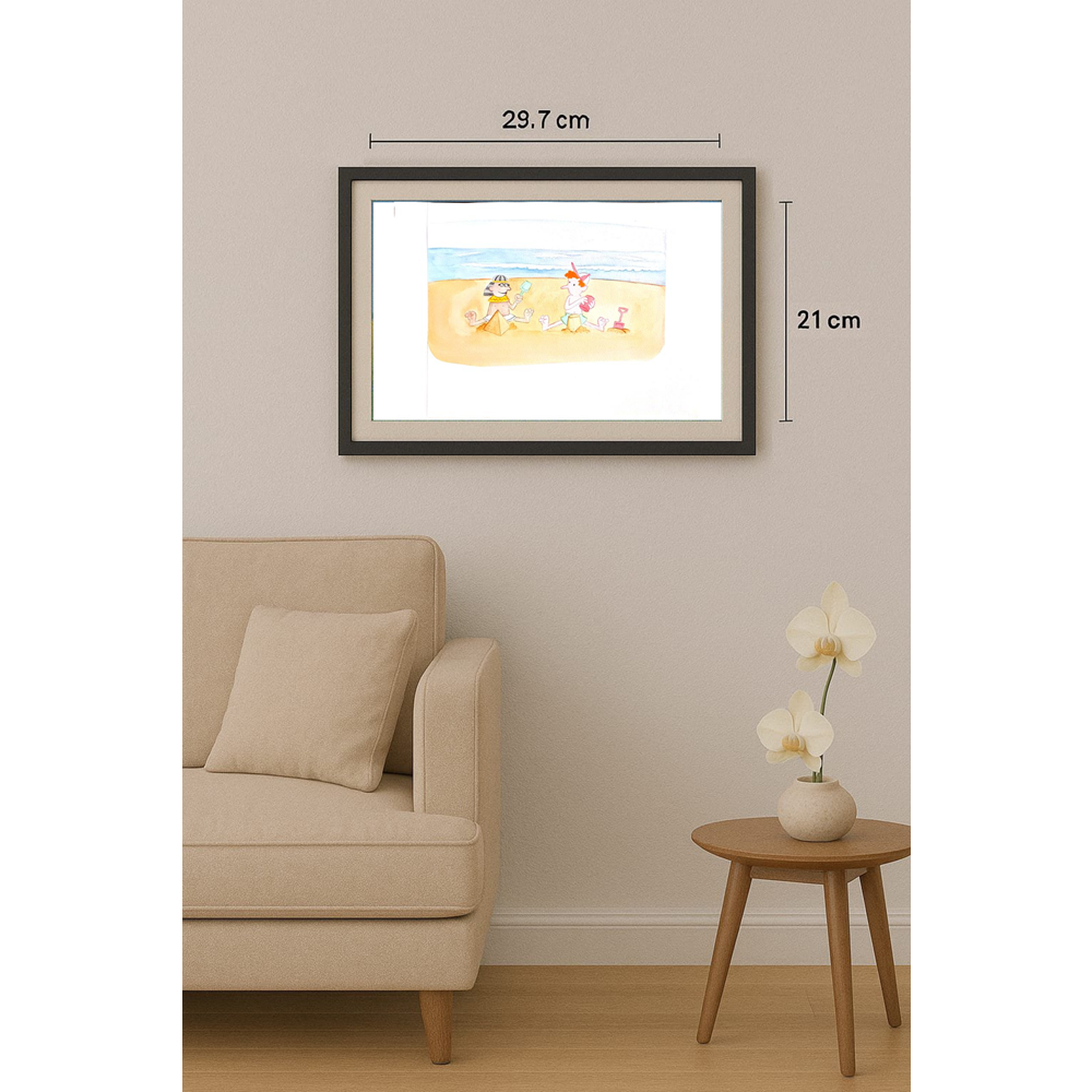 Dieter Bevers 29x21cm Orijinal Karikatür BOD00404