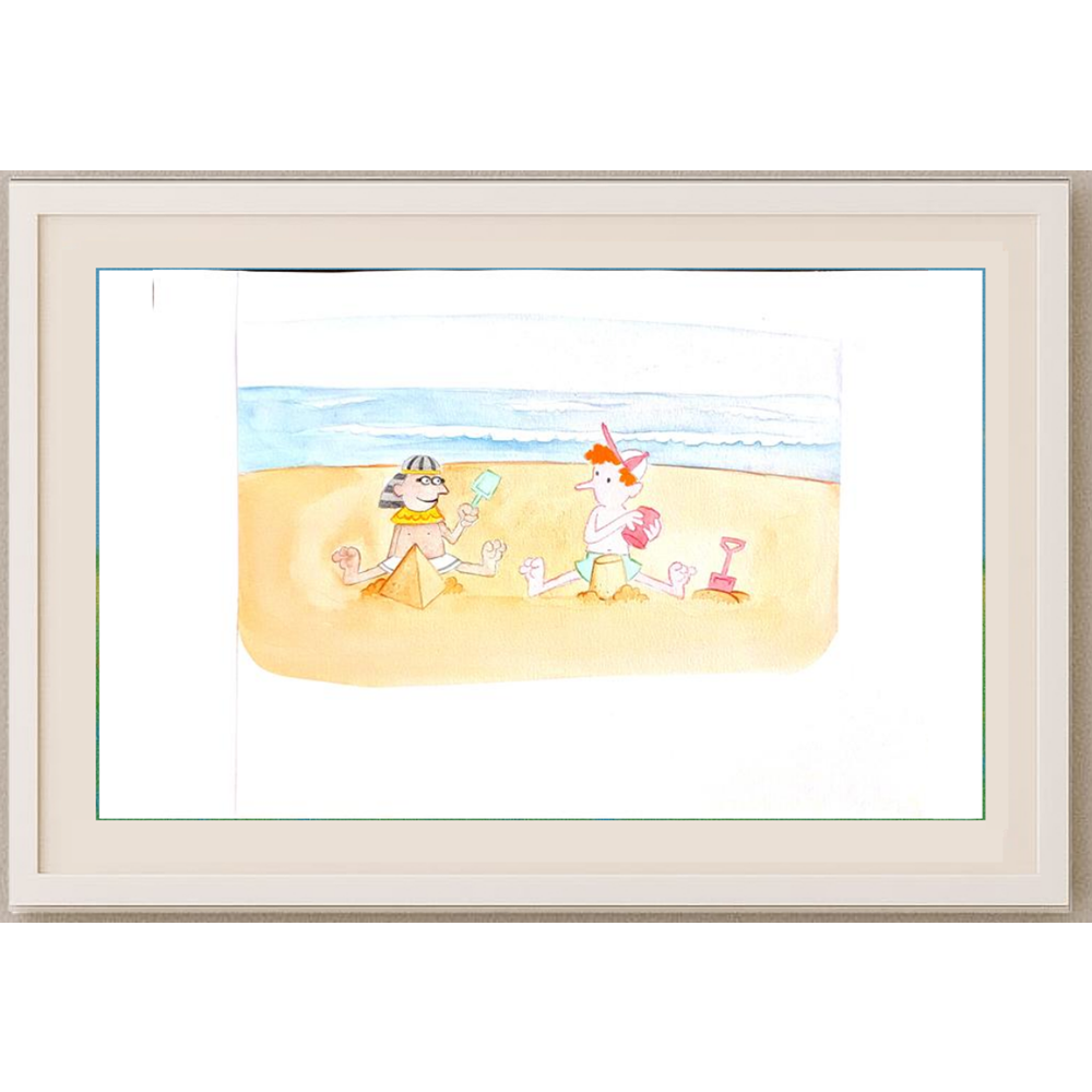 Dieter Bevers 29x21cm Orijinal Karikatür BOD00404