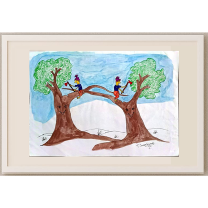 Thipparapu Suman Kumar 29x21cm Orijinal Karikatür BOD00408