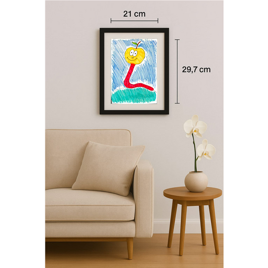 Bochhova Ksenia 29x21cm Orijinal Karikatür BOD00424