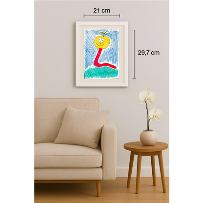 Bochhova Ksenia 29x21cm Orijinal Karikatür BOD00424