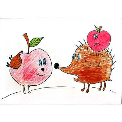 Beloborodova Polina 29x21cm Orijinal Karikatür BOD00426