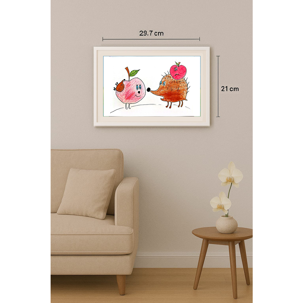 Beloborodova Polina 29x21cm Orijinal Karikatür BOD00426