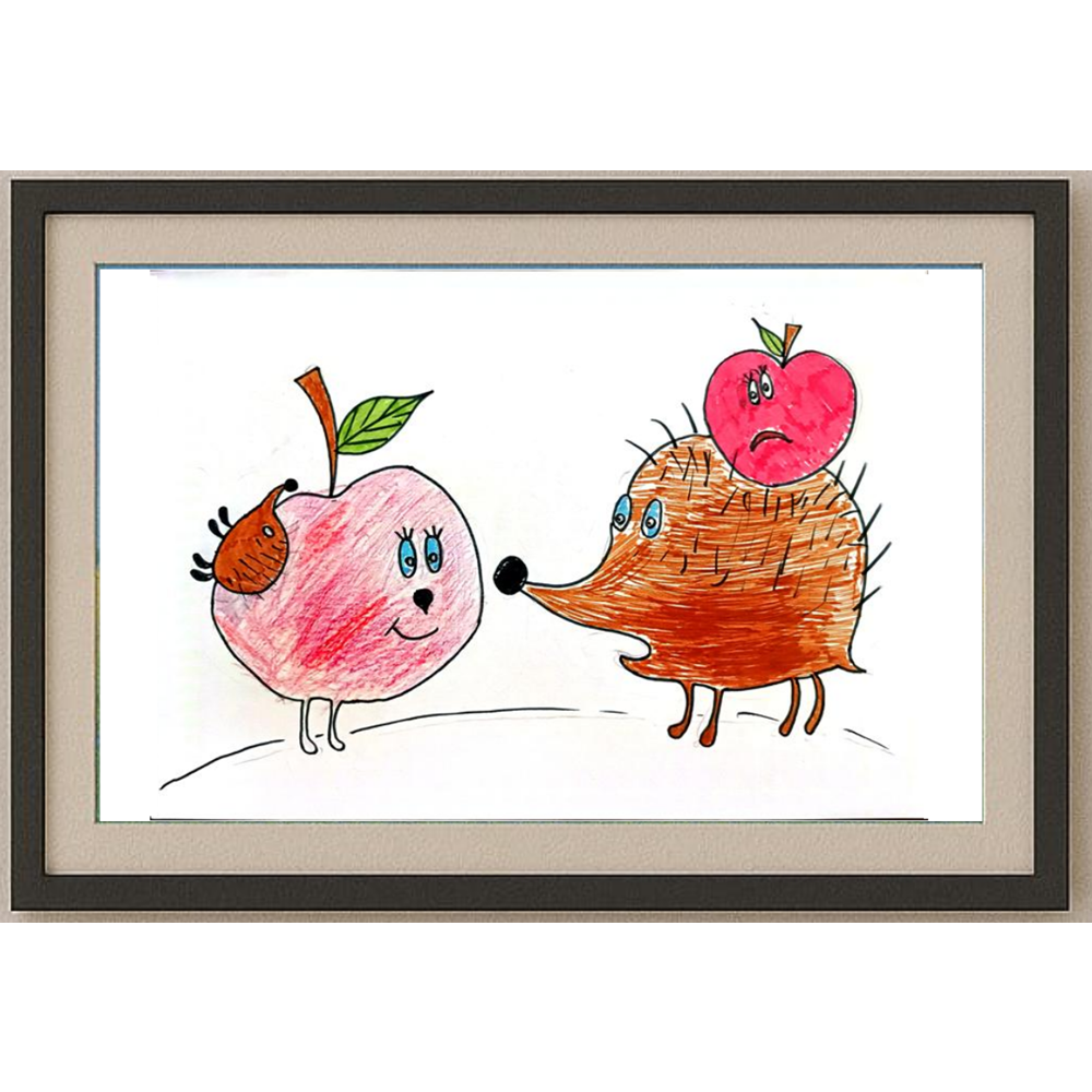 Beloborodova Polina 29x21cm Orijinal Karikatür BOD00426