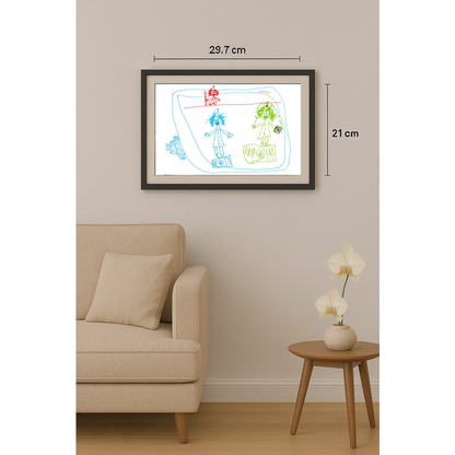 Yana Bayasitova 29x21cm Orijinal Karikatür BOD00434