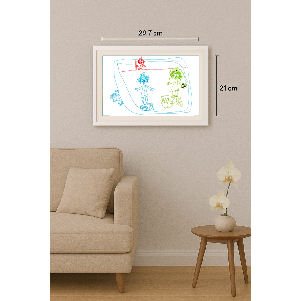 Yana Bayasitova 29x21cm Orijinal Karikatür BOD00434