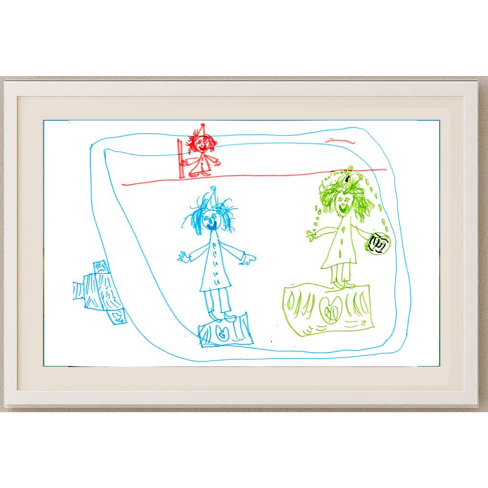 Yana Bayasitova 29x21cm Orijinal Karikatür BOD00434