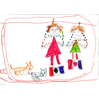 Yana Bayasitova 29x21cm Orijinal Karikatür BOD00443