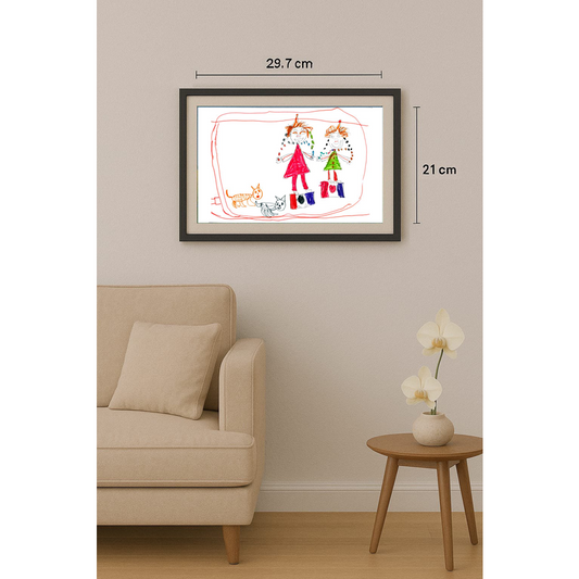 Yana Bayasitova 29x21cm Orijinal Karikatür BOD00443