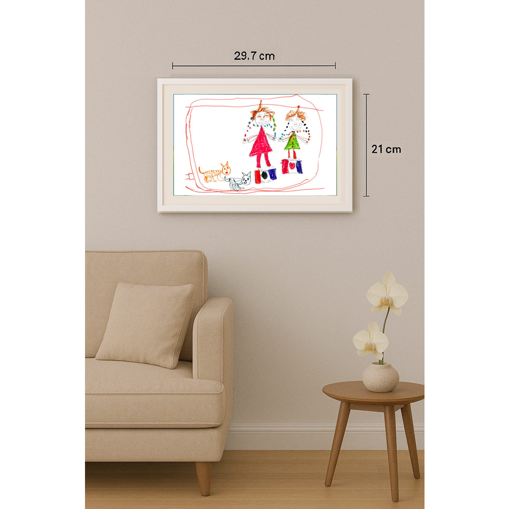 Yana Bayasitova 29x21cm Orijinal Karikatür BOD00443