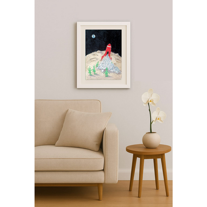 Bossens Philippe 43x30cm Orijinal Karikatür BOD01181