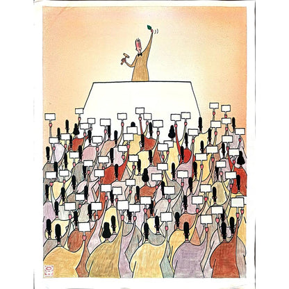 Yu Xian Yao 35x25cm Orijinal Karikatür BOD01191