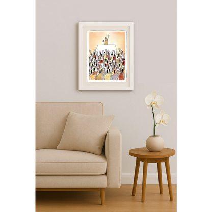 Yu Xian Yao 35x25cm Orijinal Karikatür BOD01191