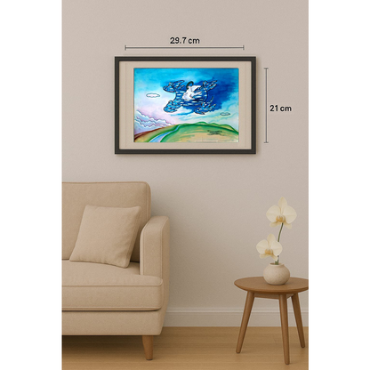 Chai Yongmin 29x21cm Orijinal Karikatür BOD01219