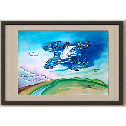 Chai Yongmin 29x21cm Orijinal Karikatür BOD01219