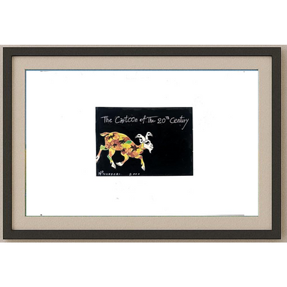 Ali Divandari 29x21cm Orijinal Karikatür BOD01247