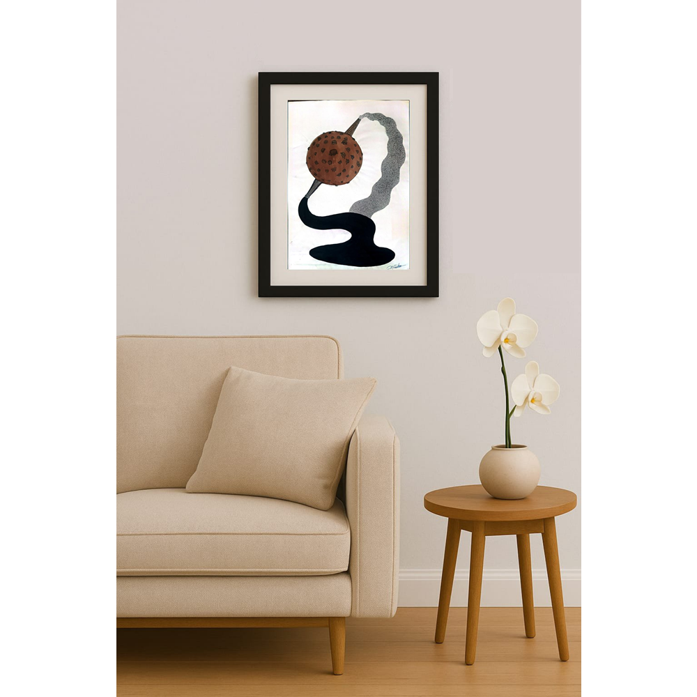 Zang Jun 35x25cm Orijinal Karikatür BOD01256