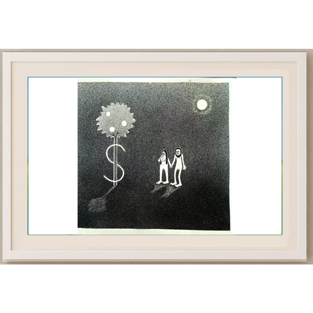 Zdravko Beshendgiev 35x35cm Orijinal Karikatür BOD01264