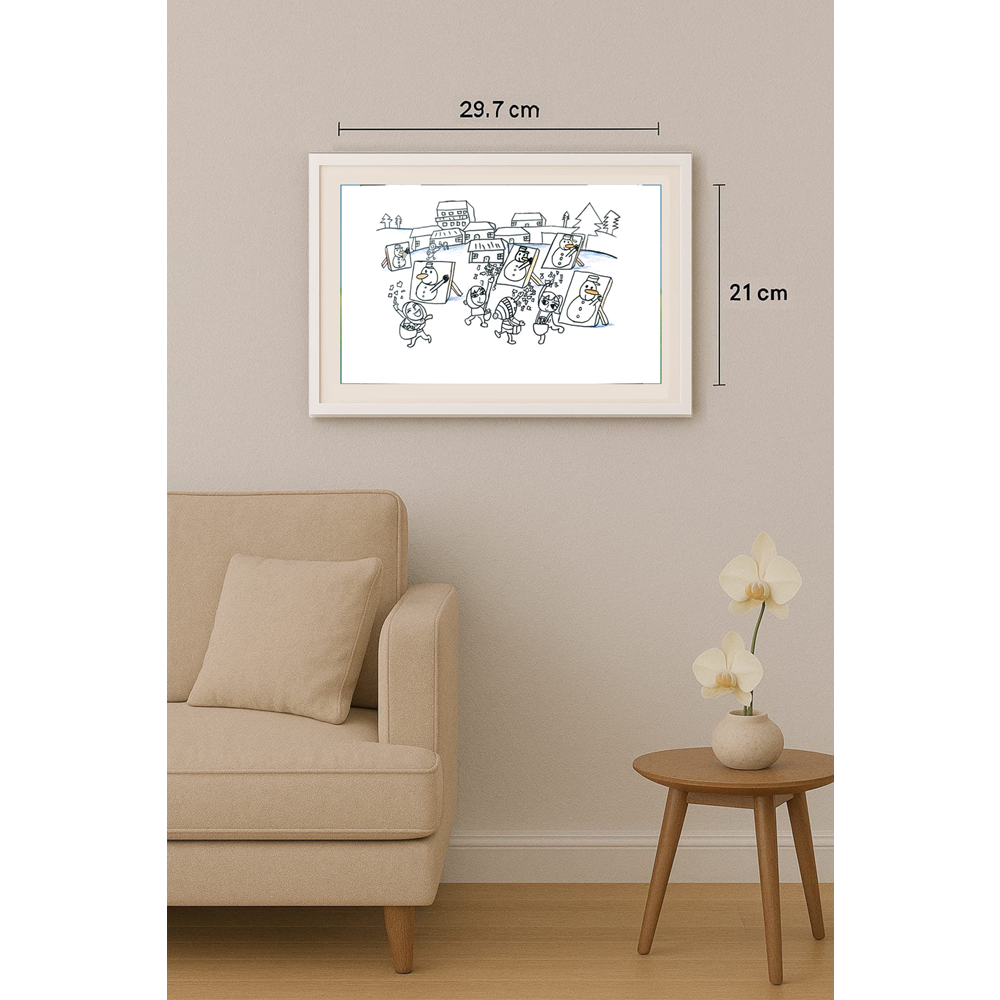 Chen Yue Xi 29x21cm Orijinal Karikatür BOD01271