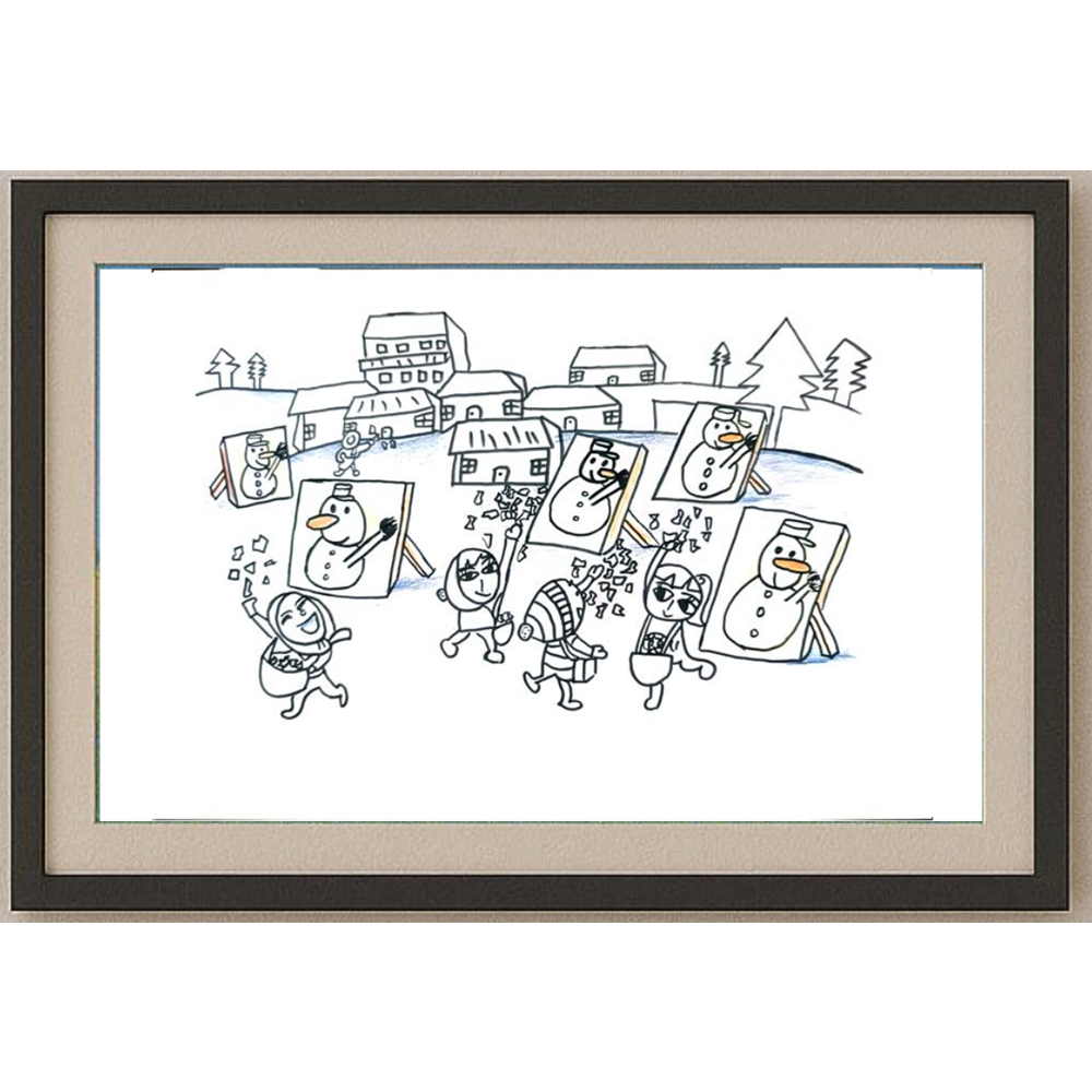 Chen Yue Xi 29x21cm Orijinal Karikatür BOD01271