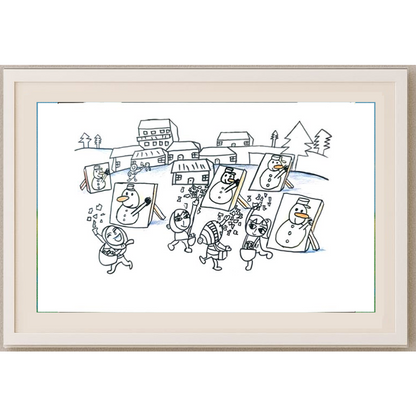 Chen Yue Xi 29x21cm Orijinal Karikatür BOD01271