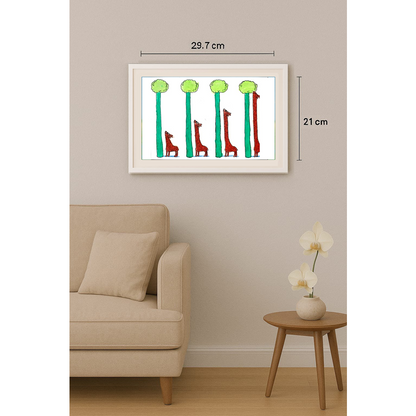 Chao Yang Qu 29x21cm Orijinal Karikatür BOD01275