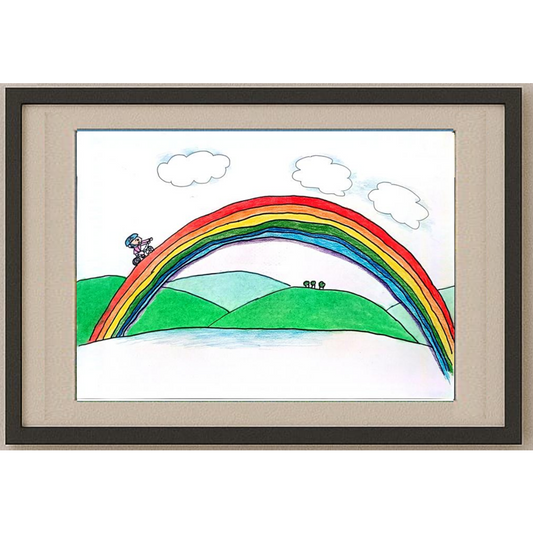 Zhang Si Qi 29x21cm Orijinal Karikatür BOD01287