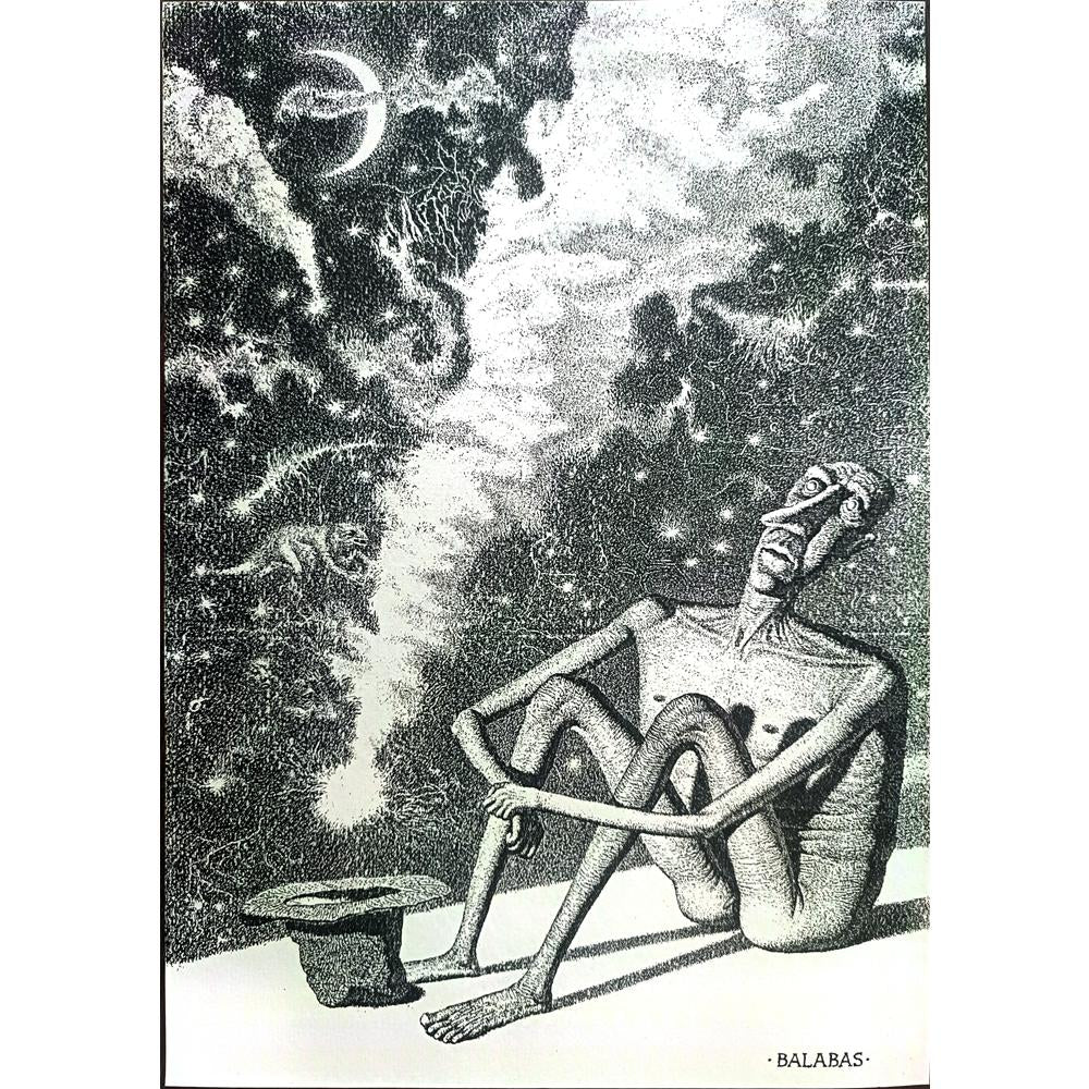 Balabas Victor 29x21cm Orijinal Karikatür BOD01504