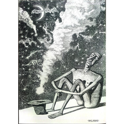 Balabas Victor 29x21cm Orijinal Karikatür BOD01504