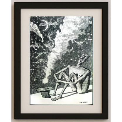 Balabas Victor 29x21cm Orijinal Karikatür BOD01504