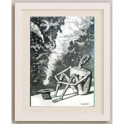 Balabas Victor 29x21cm Orijinal Karikatür BOD01504