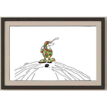 Anton Kotreba 29x21cm Orijinal Karikatür BOD01508