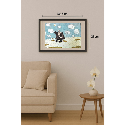 Balabas Victor 29x21cm Orijinal Karikatür BOD01516