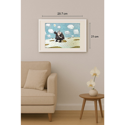 Balabas Victor 29x21cm Orijinal Karikatür BOD01516