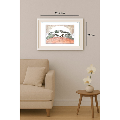 Vladimir Khakhanov 29x21cm Orijinal Karikatür BOD01519