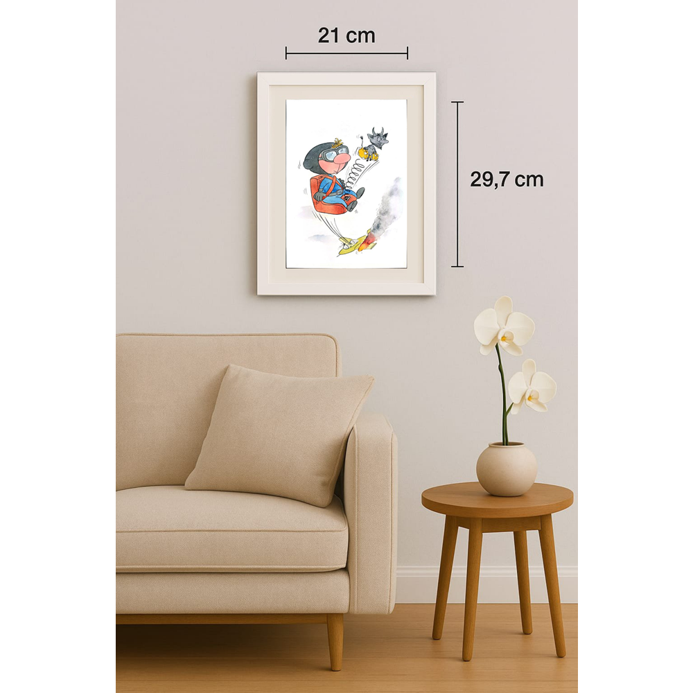 Bogdanov Victor 29x21cm Orijinal Karikatür BOD01539