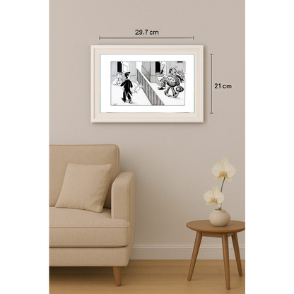 Vansovich Tamara 29x21cm Orijinal Karikatür BOD01562