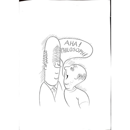 Wolfgang Schlegel 43x30cm Orijinal Karikatür BOD01572