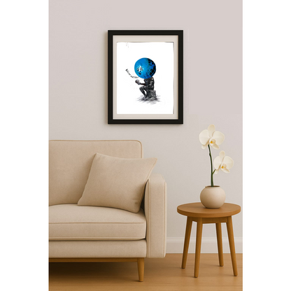 Wolfgang Schlegel 43x30cm Orijinal Karikatür BOD01573