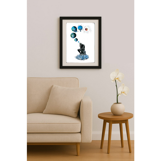 Wolfgang Schlegel 43x30cm Orijinal Karikatür BOD01574