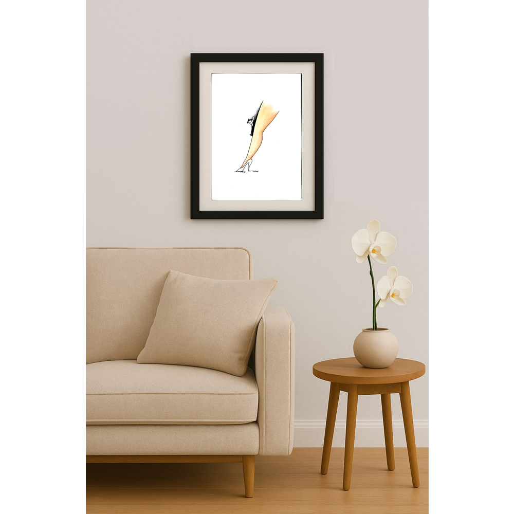 Vladimiras Beresniovas 29x21cm Orijinal Karikatür BOD01597