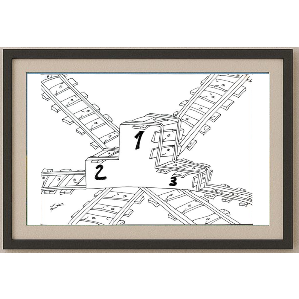 Bartis Silviu 29x21cm Orijinal Karikatür BOD01605