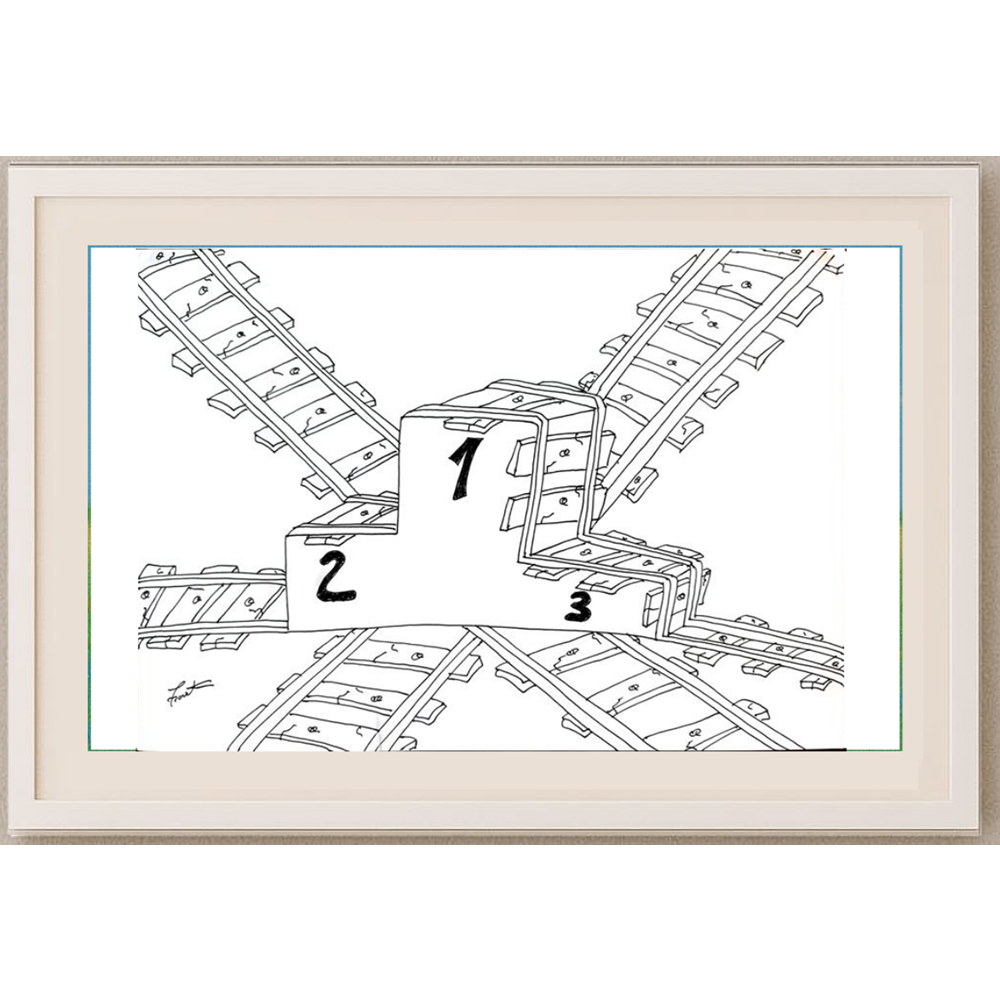 Bartis Silviu 29x21cm Orijinal Karikatür BOD01605